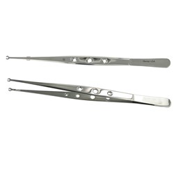 Tweezers Corn Suture 16cm Str