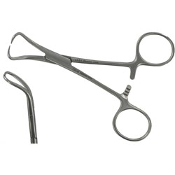 Towel clamps backhaus 10.5  cm