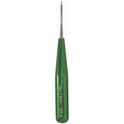 Hex 0.9mm/.035 Green Long