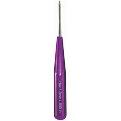 Hex 1.3mm/.50 Purple Long