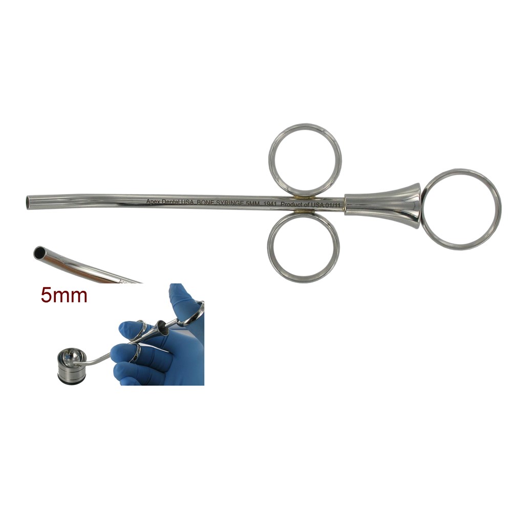 BONE SYRINGE 4mm (in) / 5mm (o