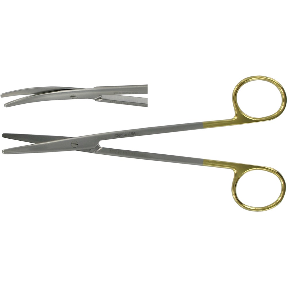 SCISSORS METZENBAUM T/C CVD 14.5cm ROUND FRONT