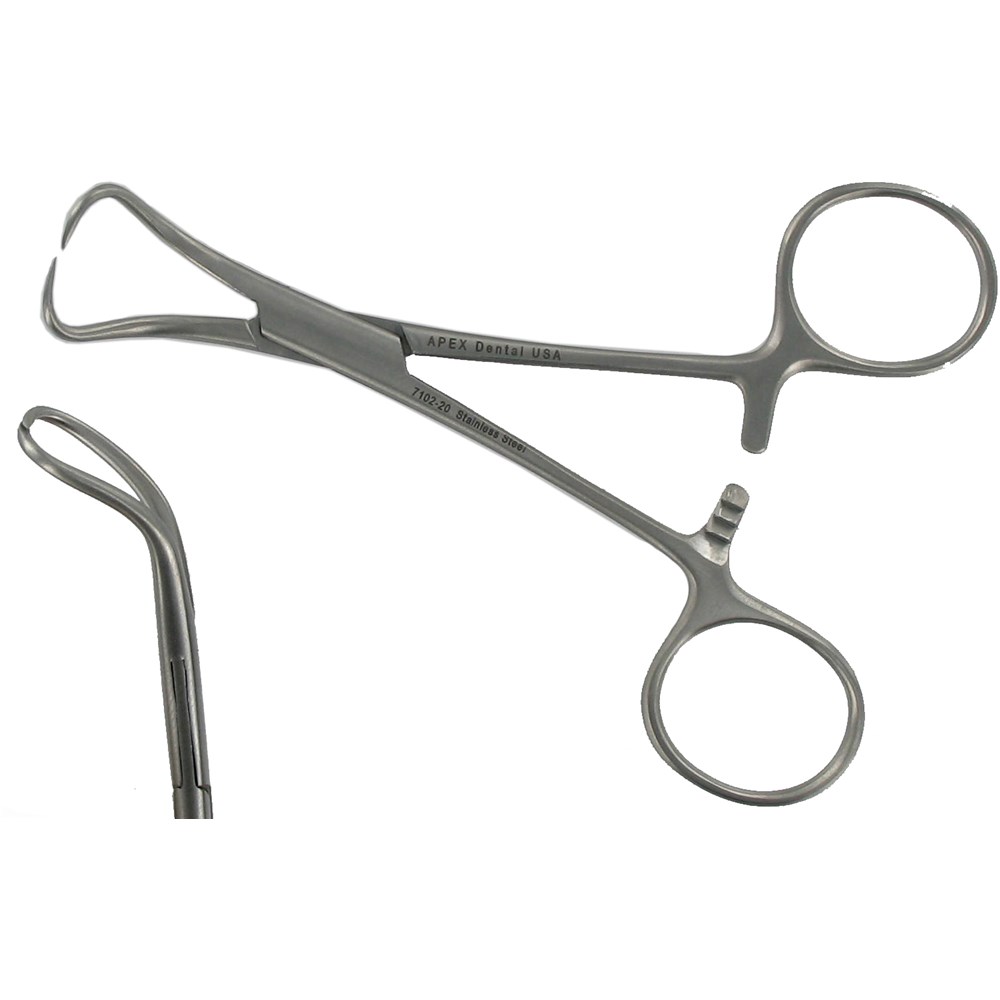 Towel clamps backhaus 10.5  cm