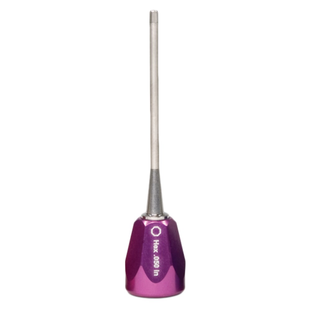 Hex 1.3mm/.050 Purple Short