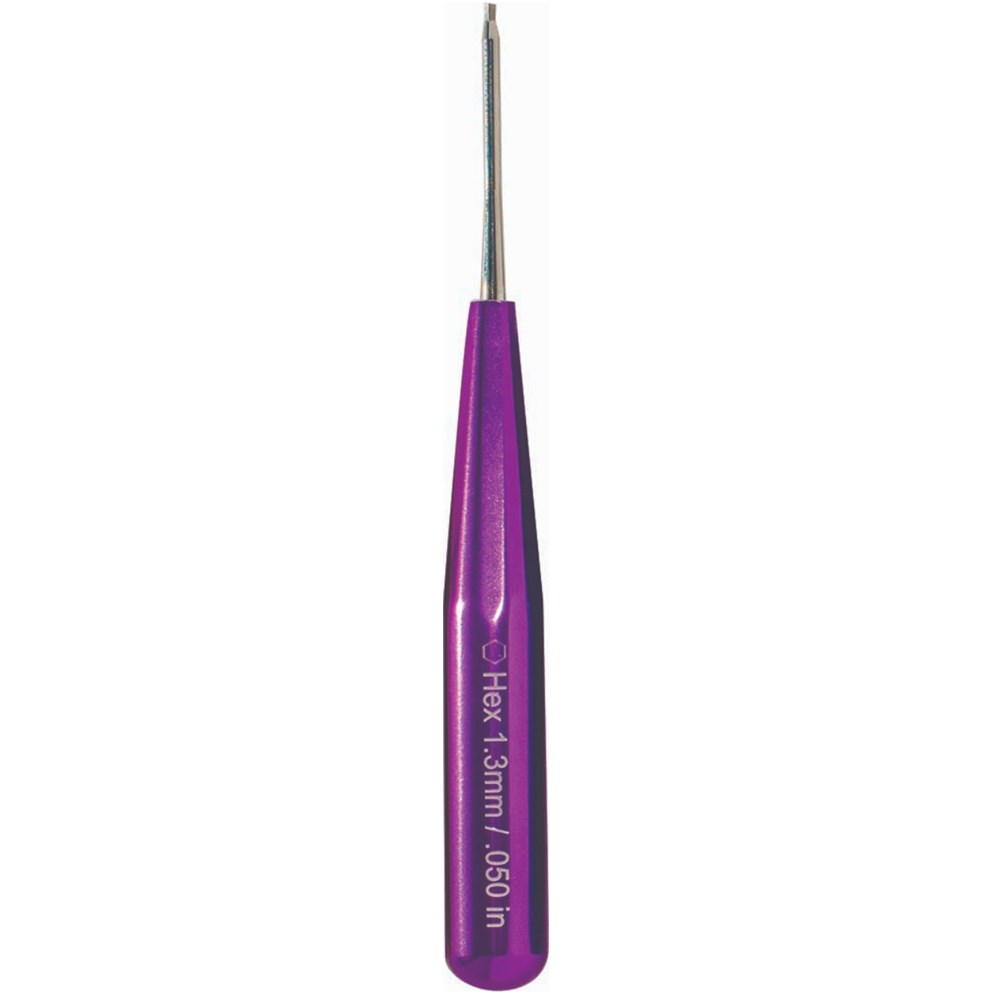 Hex 1.3mm/.50 Purple Long